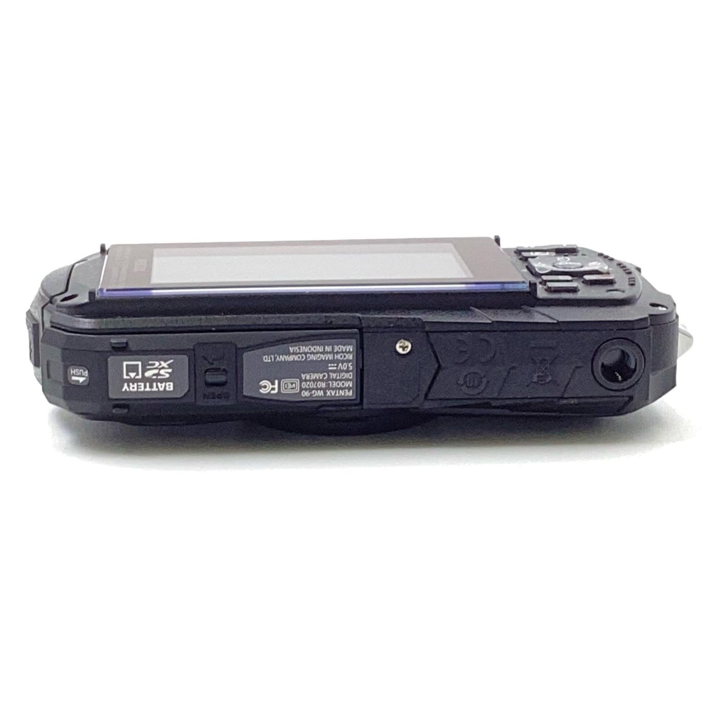 【全額返金保証】【最速発送】PENTAX コンパクトデジタルカメラ PENTAX WG-90 超美品 動作確認済