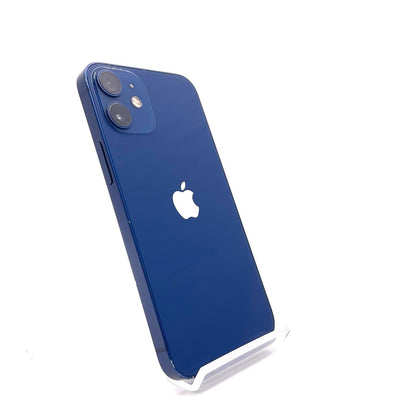 【全額返金保証】【最速発送】Apple iPhone iPhone 12 mini 128GB ブルー Softbank SIMフリー 白ロム 動作確認済 84%