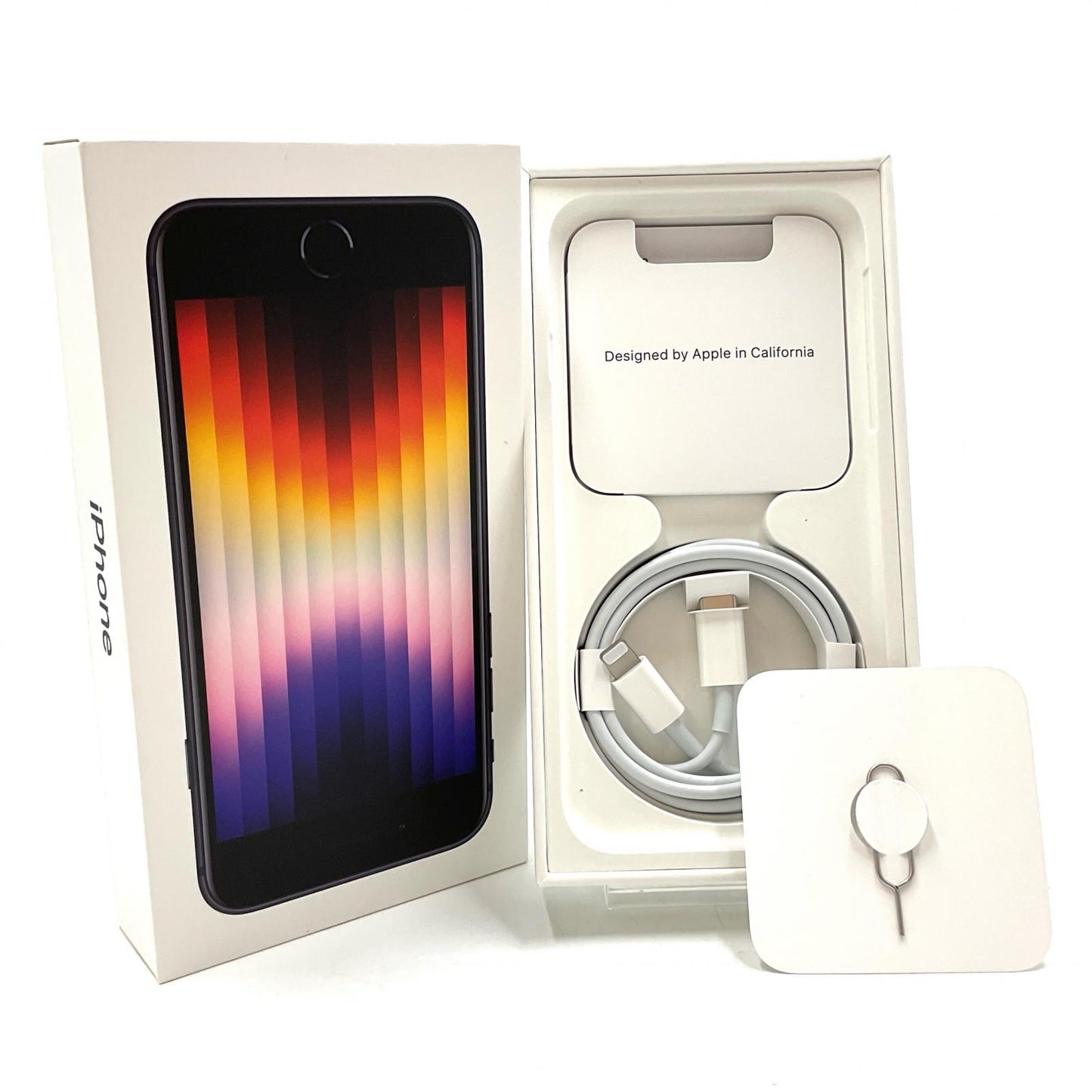 【全額返金保証】【最速発送】Apple iPhone iPhone SE（第3世代） 64GB ミッドナイト SIMフリー 白ロム 動作確認済 84%
