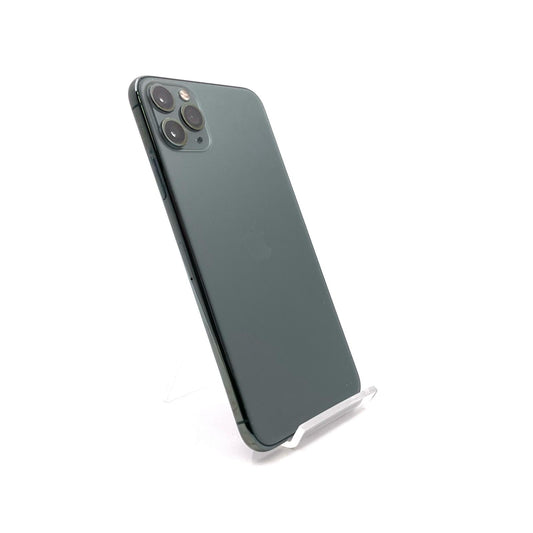 【全額返金保証】【最速発送】Apple iPhone iPhone 11 Pro Max 256GB ミッドナイトグリーン Softbank 白ロム 動作確認済 78%