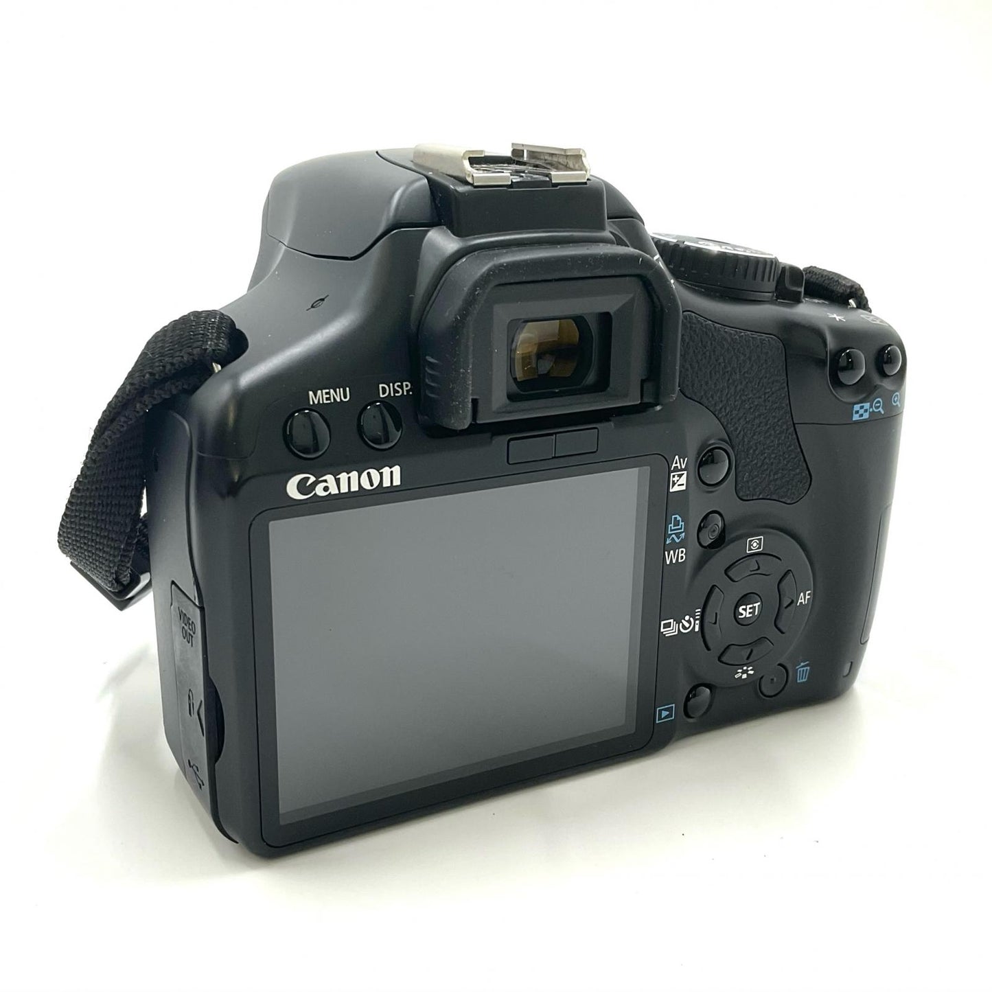 【全額返金保証】【最速発送】Canon デジタル一眼 EOS Kiss X2 ダブルズームキット ブラック 動作確認済