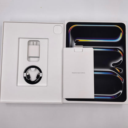 【全額返金保証】【最速発送】Apple iPad Pro M4 13インチ 256GB スペースブラック WiFi+Cellular Softbank 超美品 動作確認済