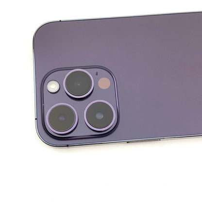 【全額返金保証】【最速発送】Apple iPhone iPhone 14 Pro 256GB パープル docomo 白ロム 動作確認済 85%