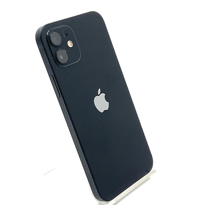 【全額返金保証】【最速発送】Apple iPhone iPhone 12 128GB ブラック au 白ロム 動作確認済 80%