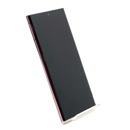 【最速発送】SAMSUNG Galaxy S22 Ultra 256GB バーガンディ docomo SC-52C 白ロム【難有】