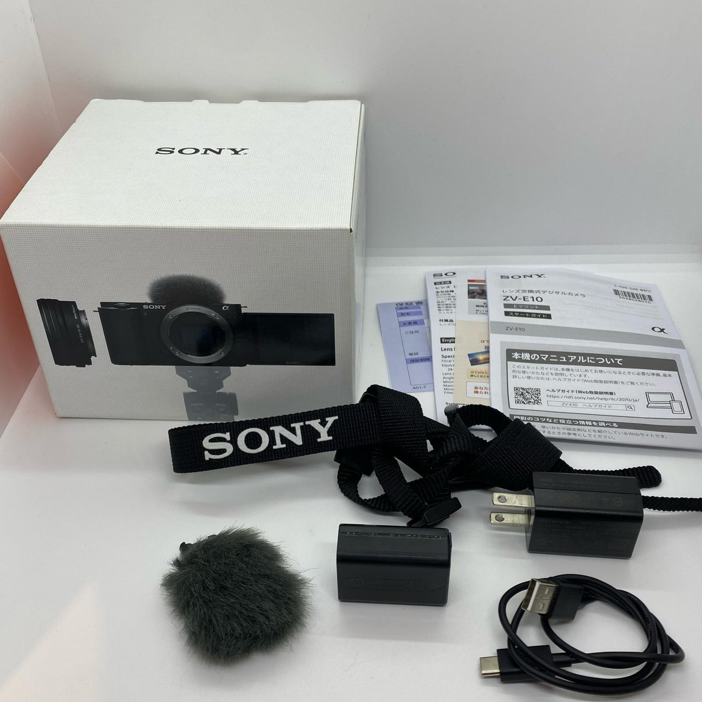 【全額返金保証】【最速発送】Sony デジタル一眼 ZV-E10L ブラック 美品 動作確認済