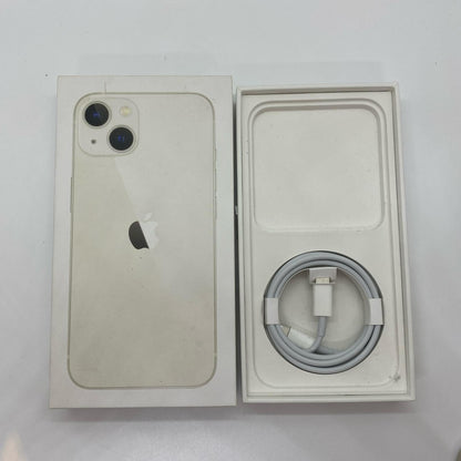 【最速発送】Apple iPhone iPhone 13 512GB スターライト docomo SIMフリー 白ロム【難有】 94%