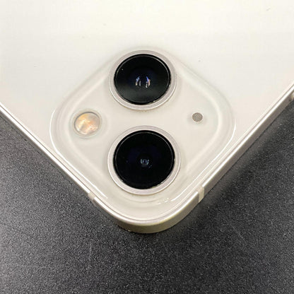 【全額返金保証】【最速発送】Apple iPhone iPhone 13 128GB スターライト au 動作確認済 83%