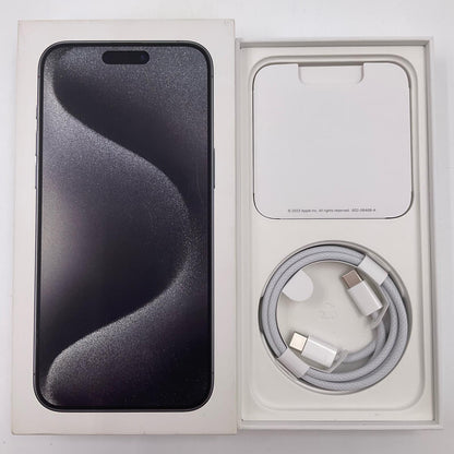 【全額返金保証】【最速発送】Apple iPhone iPhone 15 Pro Max 512GB ブラックチタニウム Softbank SIMフリー 動作確認済 84%