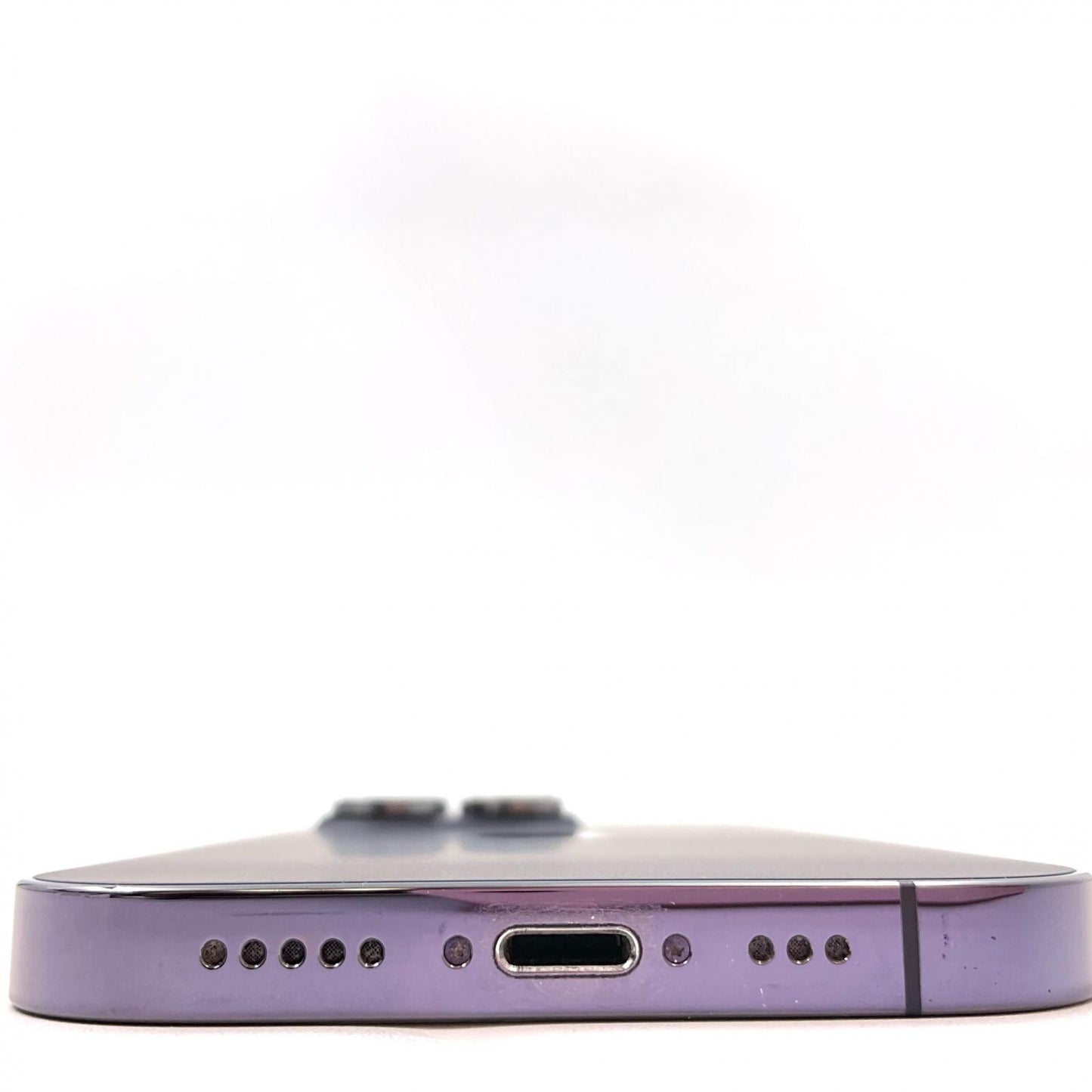 【全額返金保証】【最速発送】Apple iPhone iPhone 14 Pro 128GB ディープパープル docomo SIMフリー 白ロム 動作確認済 78%