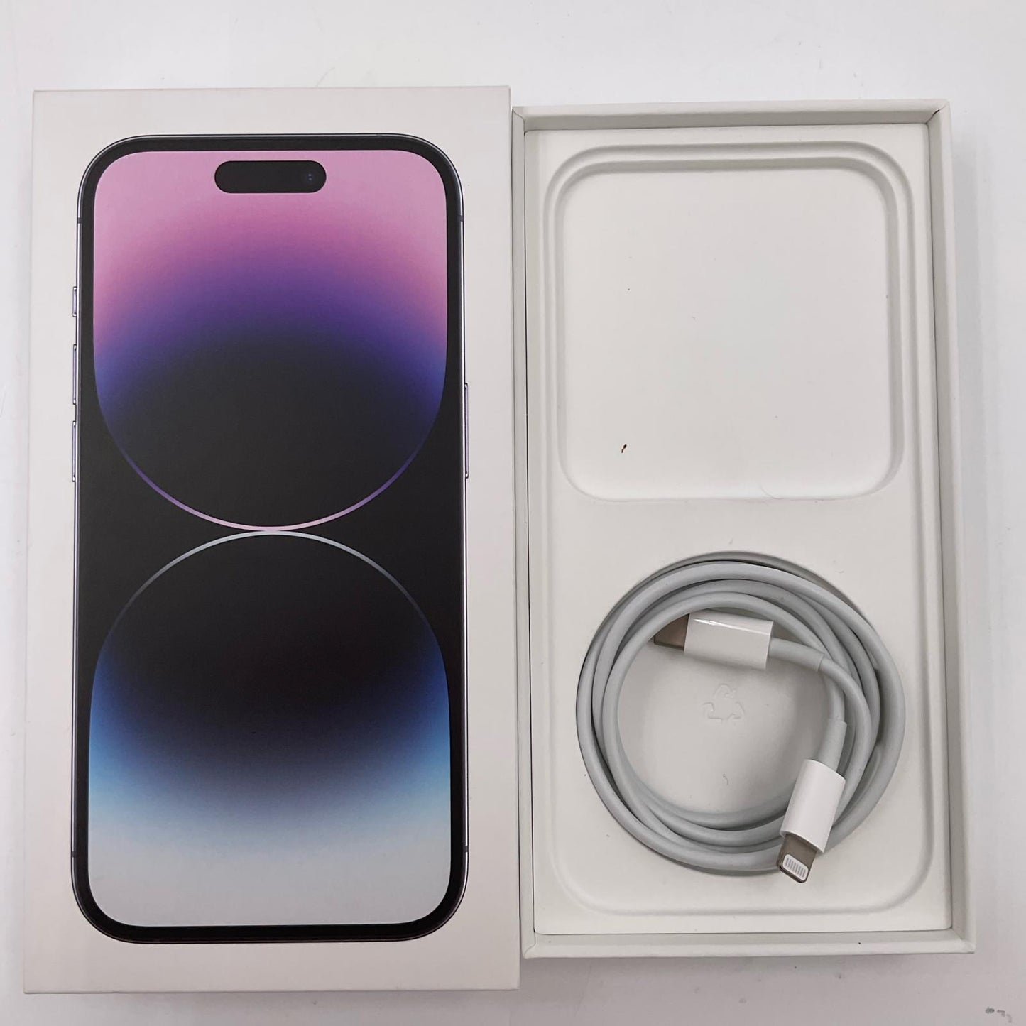 【全額返金保証】【最速発送】Apple iPhone iPhone 14 Pro 128GB ディープパープル docomo SIMフリー 白ロム 動作確認済 78%