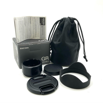 【全額返金保証】【最速発送】RICOH ワイドコンバージョンレンズ GW-4 超美品 動作確認済