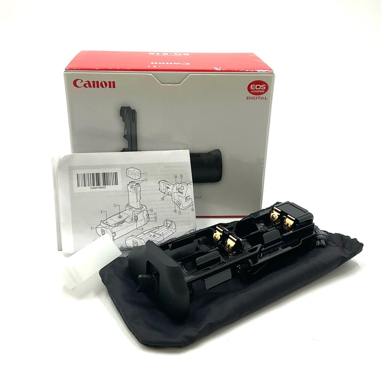 【全額返金保証】【最速発送】Canon バッテリーグリップ BG-E16 美品 動作確認済