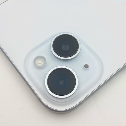 【全額返金保証】【最速発送】Apple iPhone iPhone 15 256GB ブルー SIMフリー 白ロム 美品 動作確認済 90%