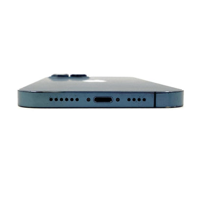 【最速発送】Apple iPhone iPhone 12 Pro Max 128GB パシフィックブルー docomo 白ロム【難有】 77%