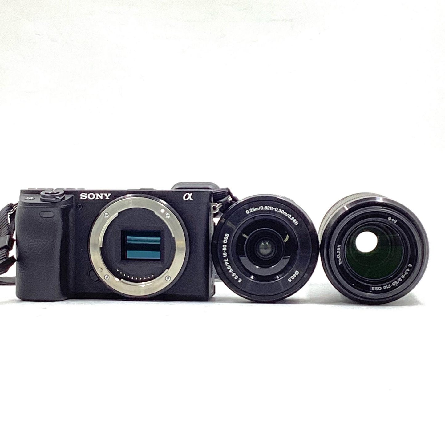 【全額返金保証】【最速発送】Sony デジタル一眼 α6400 ILCE-6400Y ダブルズームキット ブラック 超美品 動作確認済
