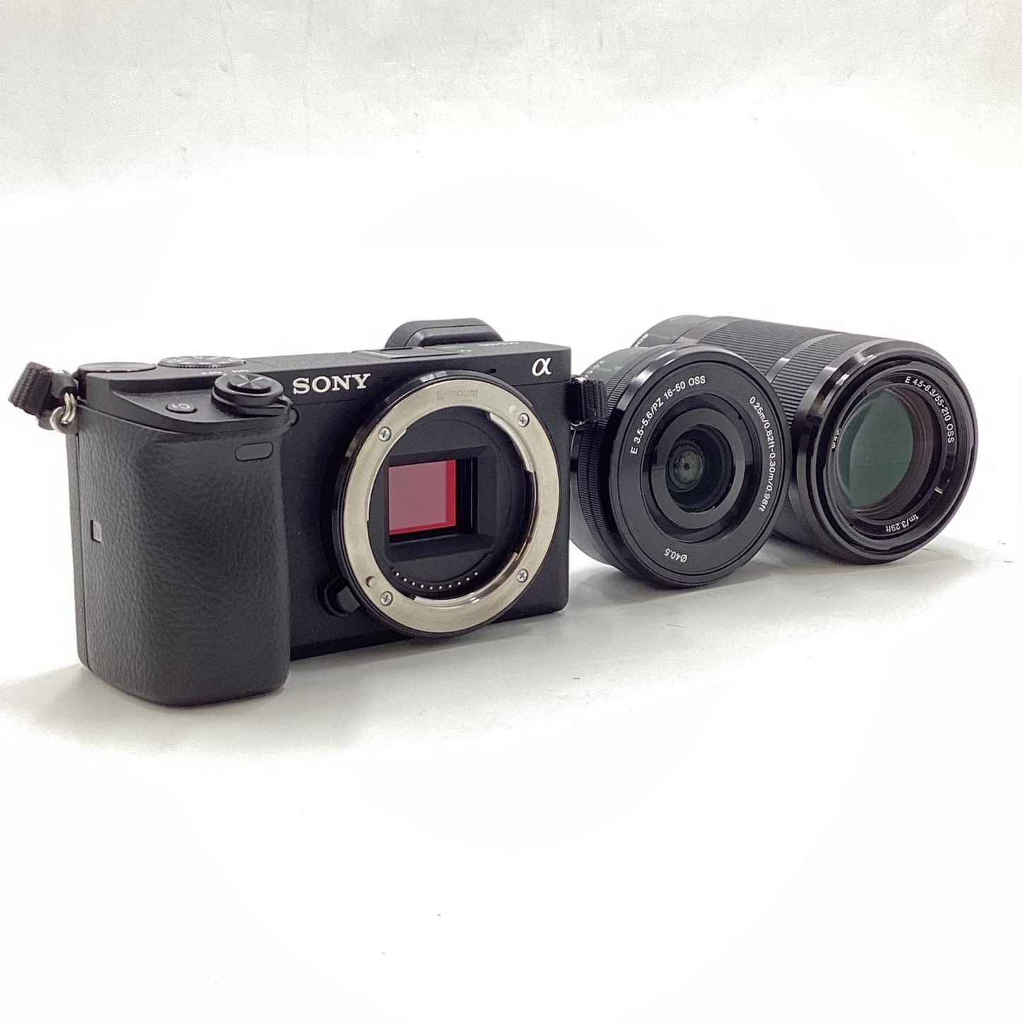 【全額返金保証】【最速発送】Sony デジタル一眼 α6400 ILCE-6400Y ダブルズームキット ブラック 超美品 動作確認済