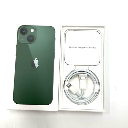 【最速発送】Apple iPhone iPhone 13 mini 256GB グリーン 楽天モバイル 白ロム【難有】 78%