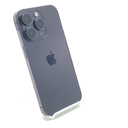 【全額返金保証】【最速発送】Apple iPhone iPhone 14 Pro 128GB ディープパープル SIMフリー 白ロム 美品 動作確認済 88%