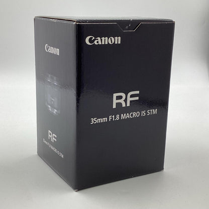 【全額返金保証】【最速発送】Canon RF35mm F1.8 マクロ IS STM 超美品 動作確認済