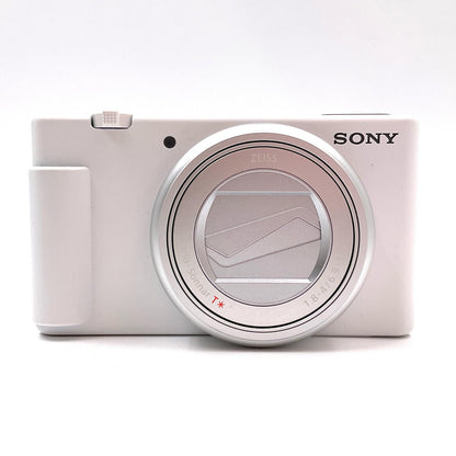 【全額返金保証】【最速発送】Sony コンパクトデジタルカメラ VLOGCAM ZV-1M2 [ホワイト] 美品 動作確認済