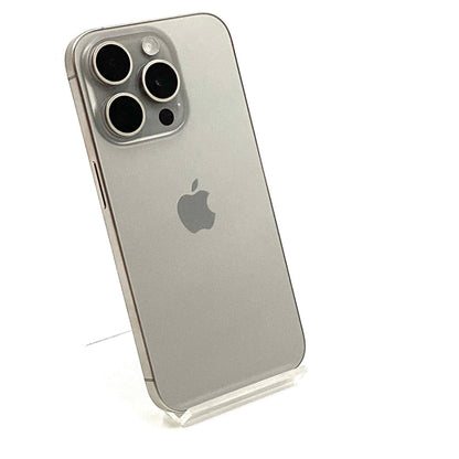 【全額返金保証】【最速発送】Apple iPhone iPhone 15 Pro 256GB ナチュラルチタニウム SIMフリー 白ロム 超美品 動作確認済 93%