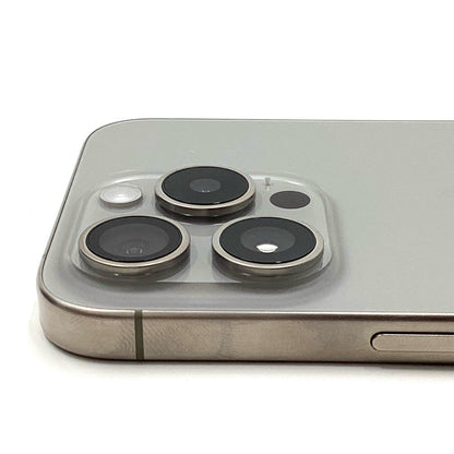 【全額返金保証】【最速発送】Apple iPhone iPhone 15 Pro 256GB ナチュラルチタニウム SIMフリー 白ロム 超美品 動作確認済 93%