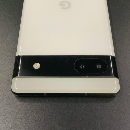 【全額返金保証】【最速発送】Google Pixel 6a 128GB Chalk au GB17L 白ロム 動作確認済