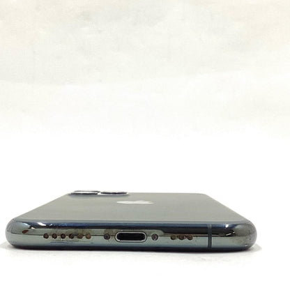 【全額返金保証】【最速発送】Apple iPhone iPhone 11 Pro 256GB ミッドナイトグリーン au 白ロム 動作確認済 70%