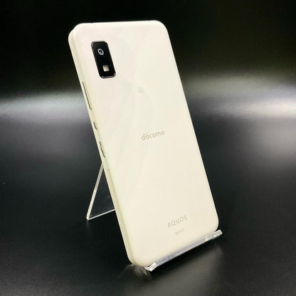 【全額返金保証】【最速発送】SHARP AQUOS wish2 64GB ホワイト docomo SIMフリー SH-51C 白ロム 美品 動作確認済