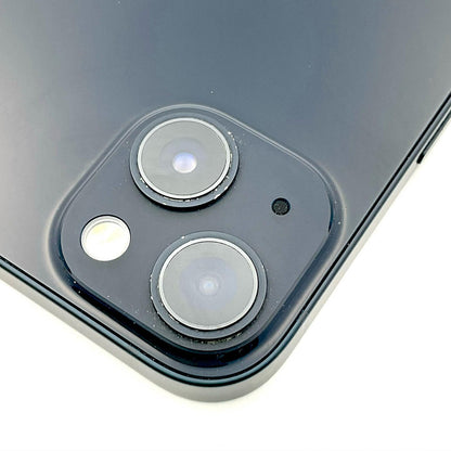 【全額返金保証】【最速発送】Apple iPhone iPhone 13 128GB ミッドナイト au 動作確認済 85%