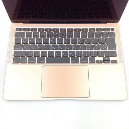 【全額返金保証】【最速発送】Apple MacBook Air 13.3インチ 2020 1.1GHz デュアルコア Intel Core i3 8GB SSD 256GB ゴールド 動作確認済