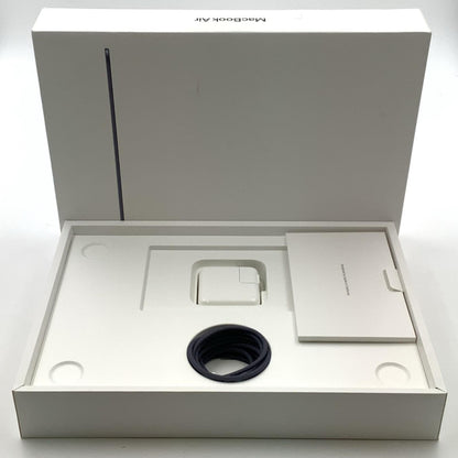 【全額返金保証】【最速発送】Apple MacBook Air 13.6インチ 2022 Apple M2 8GB SSD 256GB ミッドナイト 100% 美品 動作確認済