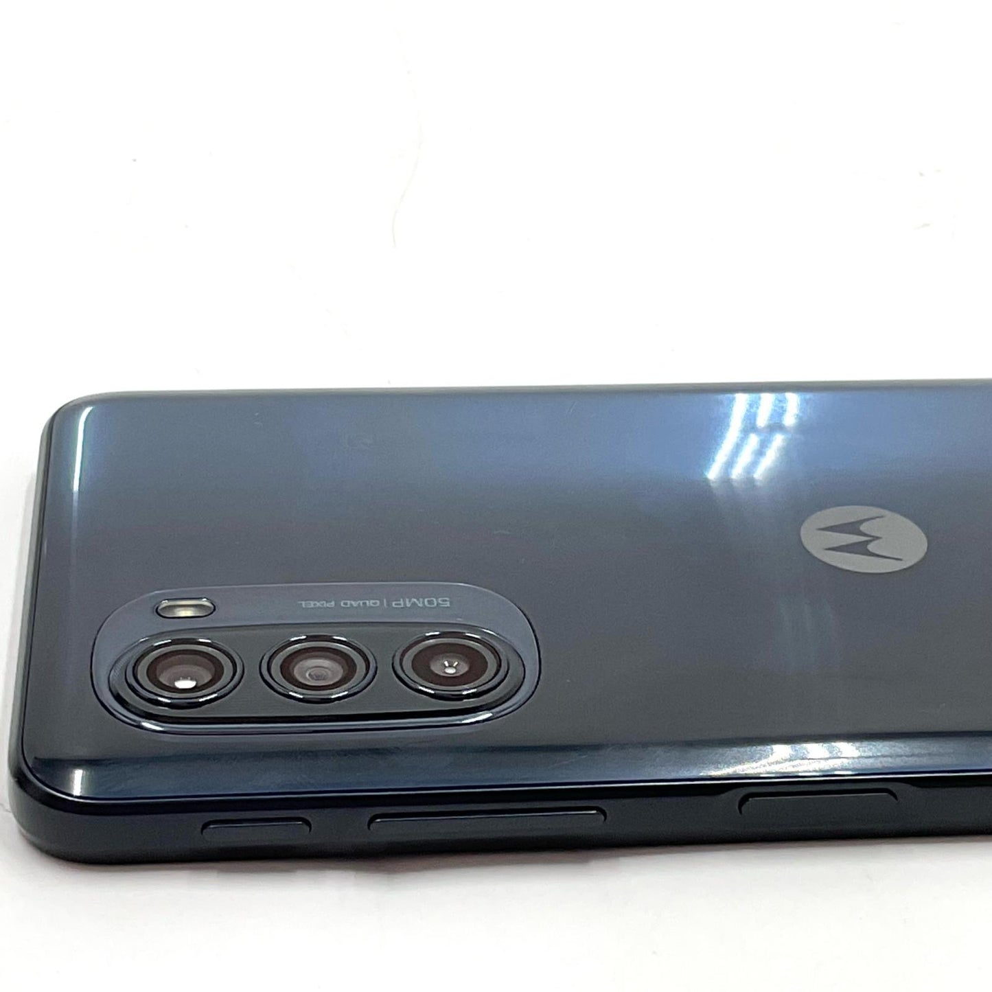 【全額返金保証】【最速発送】Motorola moto g 52j 5G 128GB インクブラック SIMフリー XT2219-1 白ロム 美品 動作確認済