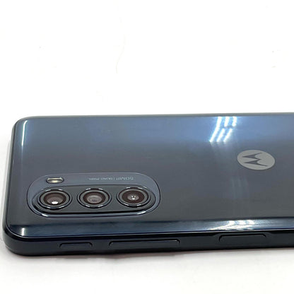 【全額返金保証】【最速発送】Motorola moto g 52j 5G 128GB インクブラック SIMフリー XT2219-1 白ロム 美品 動作確認済