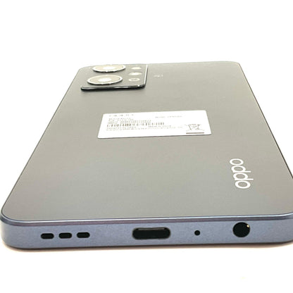 【全額返金保証】【最速発送】OPPO Reno 7 A 128GB スターリーブラック SIMフリー CPH2353 白ロム 動作確認済