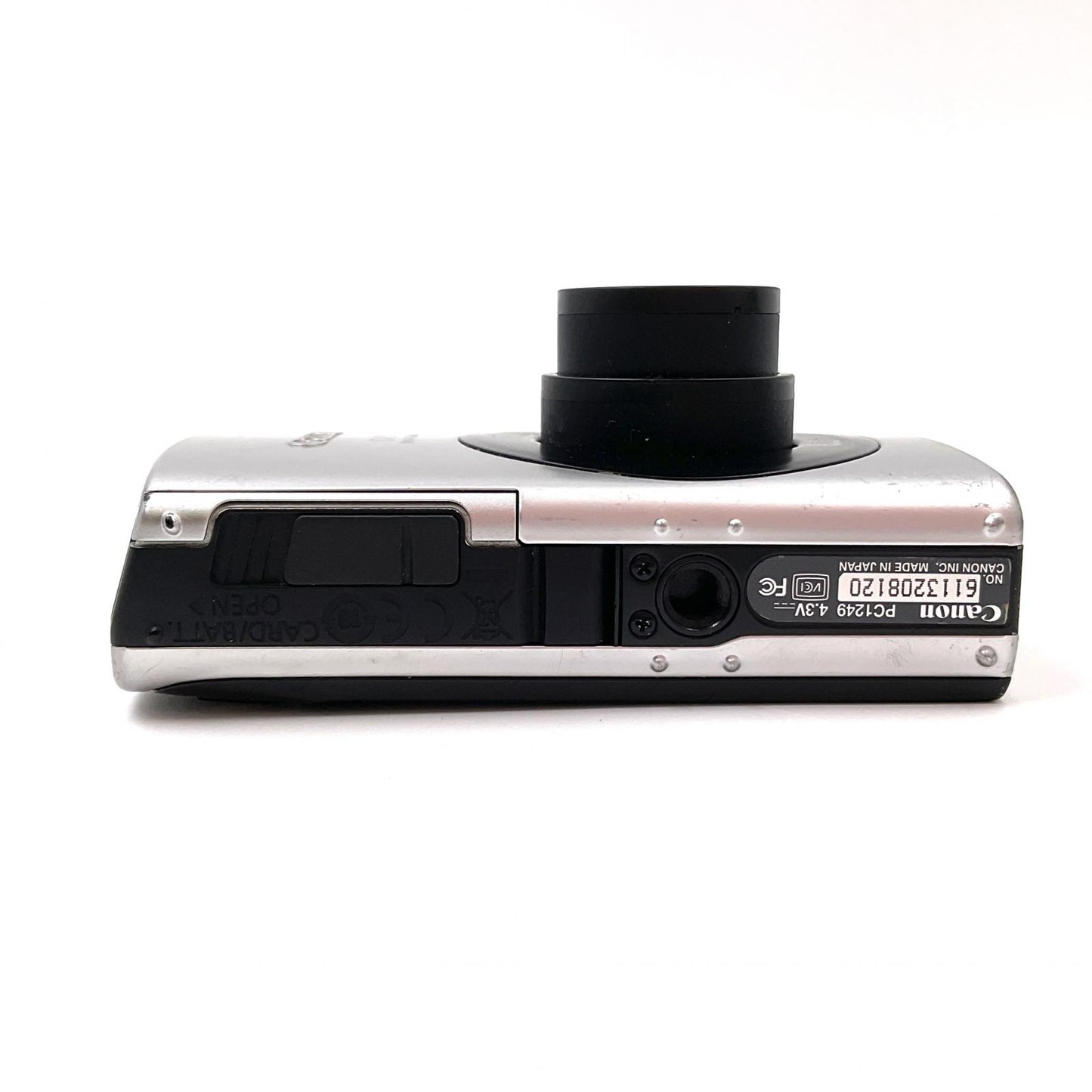 【最速発送】Canon コンパクトデジタルカメラ IXY DIGITAL 910 IS [シルバー]【難有】