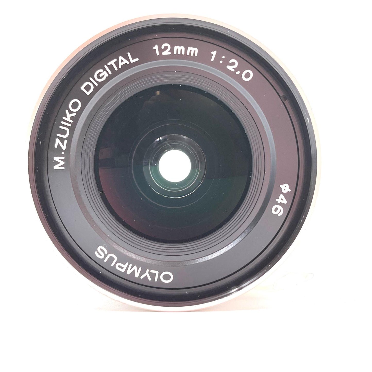 【全額返金保証】【最速発送】OLYMPUS M.ZUIKO DIGITAL ED 12mm F2.0 [シルバー 動作確認済