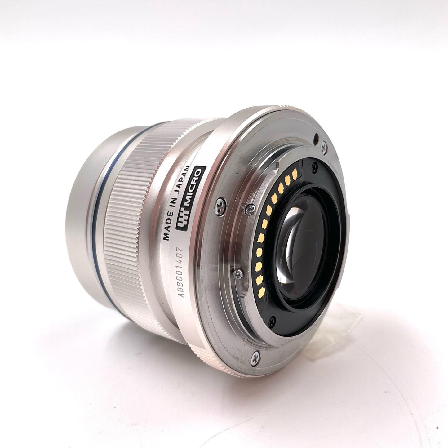 【全額返金保証】【最速発送】OLYMPUS M.ZUIKO DIGITAL ED 12mm F2.0 [シルバー 動作確認済