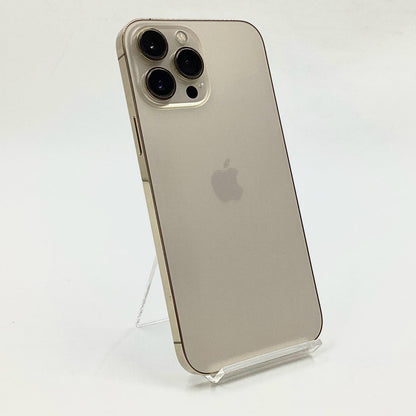 【全額返金保証】【最速発送】Apple iPhone iPhone 13 Pro Max 256GB ゴールド SIMフリー 白ロム 動作確認済 76%