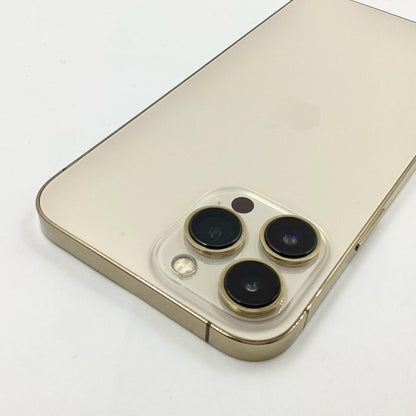 【全額返金保証】【最速発送】Apple iPhone iPhone 13 Pro Max 256GB ゴールド SIMフリー 白ロム 動作確認済 76%