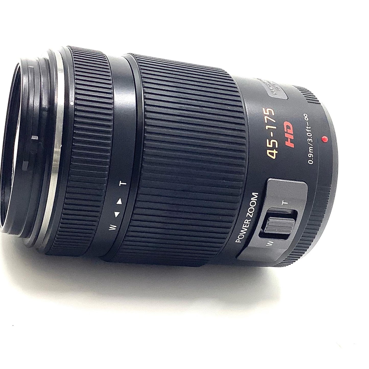 【全額返金保証】【最速発送】Panasonic LUMIX G X VARIO PZ 45-175mm/F4.0-5.6 ASPH./ POWER O.I.S. H-PS45175-K [ブラック] 美品 動作確認済