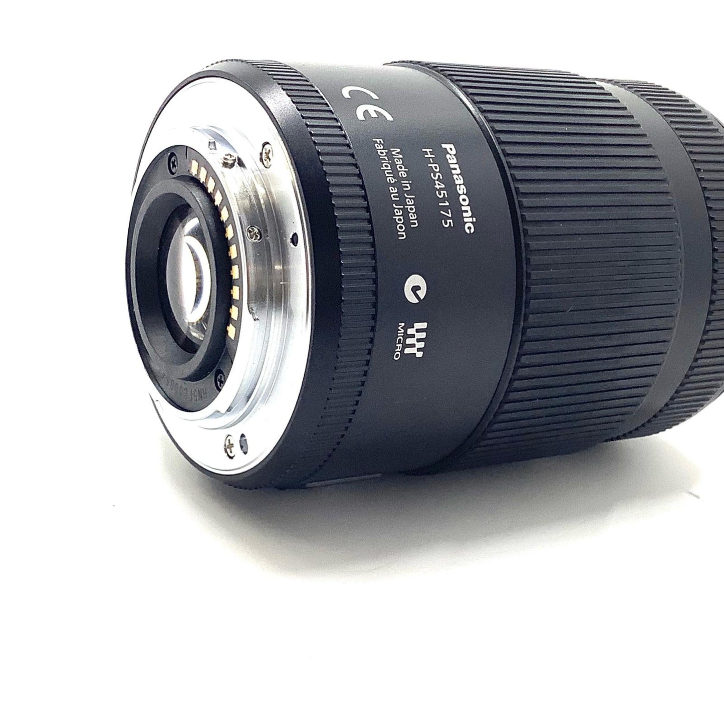 【全額返金保証】【最速発送】Panasonic LUMIX G X VARIO PZ 45-175mm/F4.0-5.6 ASPH./ POWER O.I.S. H-PS45175-K [ブラック] 美品 動作確認済
