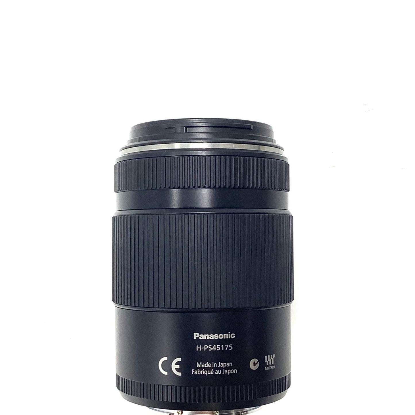 【全額返金保証】【最速発送】Panasonic LUMIX G X VARIO PZ 45-175mm/F4.0-5.6 ASPH./ POWER O.I.S. H-PS45175-K [ブラック] 美品 動作確認済