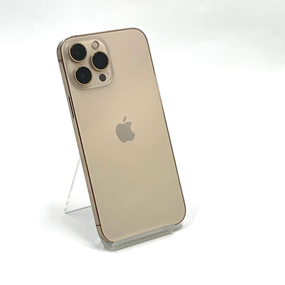 【全額返金保証】【最速発送】Apple iPhone iPhone 13 Pro Max 256GB ゴールド SIMフリー 白ロム 動作確認済 76%