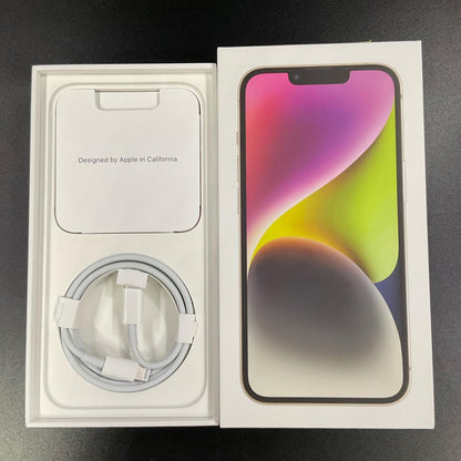 【全額返金保証】【最速発送】Apple iPhone iPhone 14 256GB スターライト Softbank SIMフリー 動作確認済 83%
