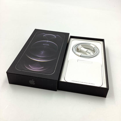 【全額返金保証】【最速発送】Apple iPhone iPhone 12 Pro 128GB グラファイト Softbank 白ロム 動作確認済 65%