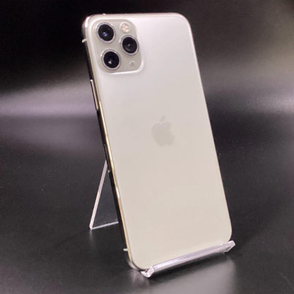 【全額返金保証】【最速発送】Apple iPhone iPhone 11 Pro 256GB シルバー Softbank 白ロム 動作確認済 94%