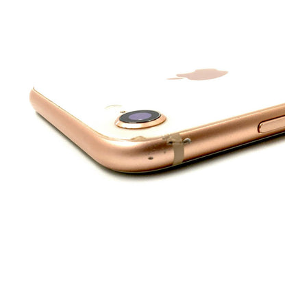 【最速発送】Apple iPhone iPhone 8 64GB ゴールド au 白ロム【難有】 80%