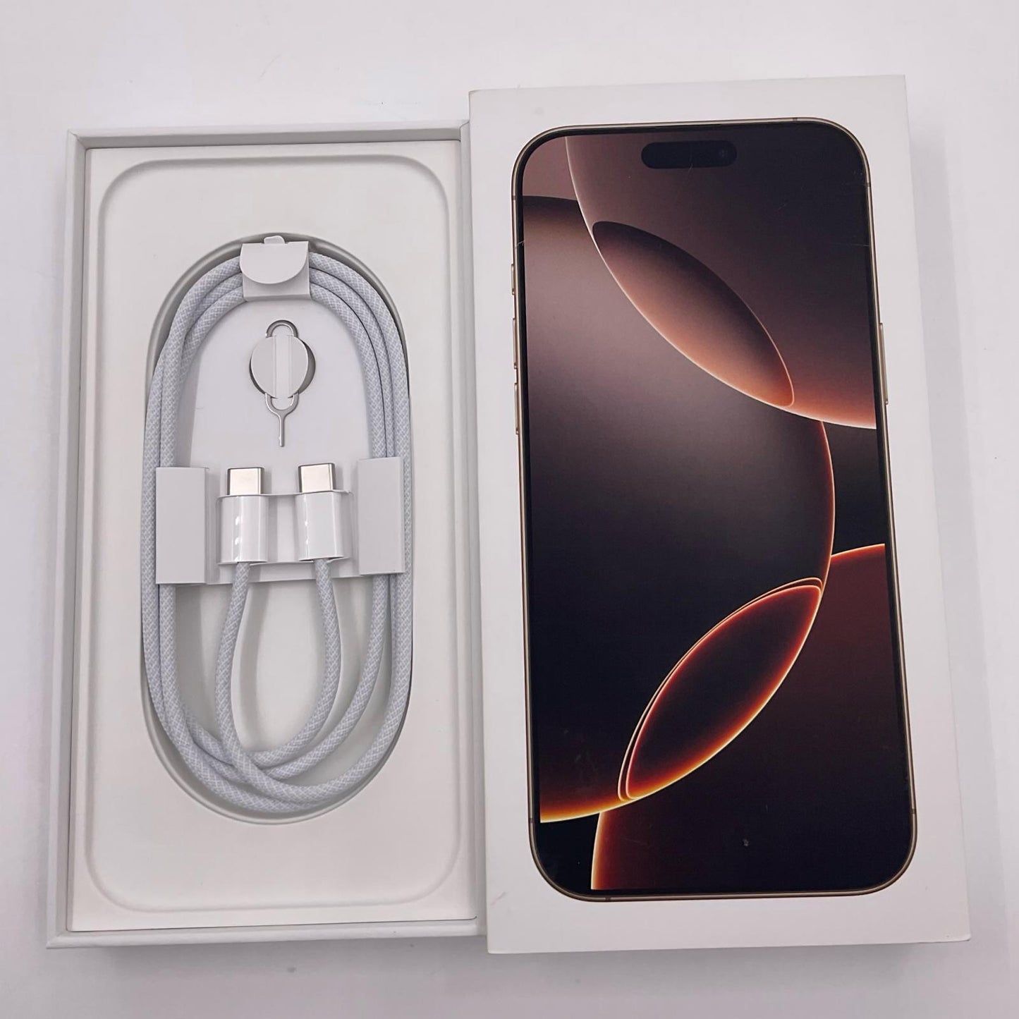 【全額返金保証】【最速発送】Apple iPhone iPhone 16 Pro Max 1TB デザートチタニウム SIMフリー 白ロム 動作確認済 97%